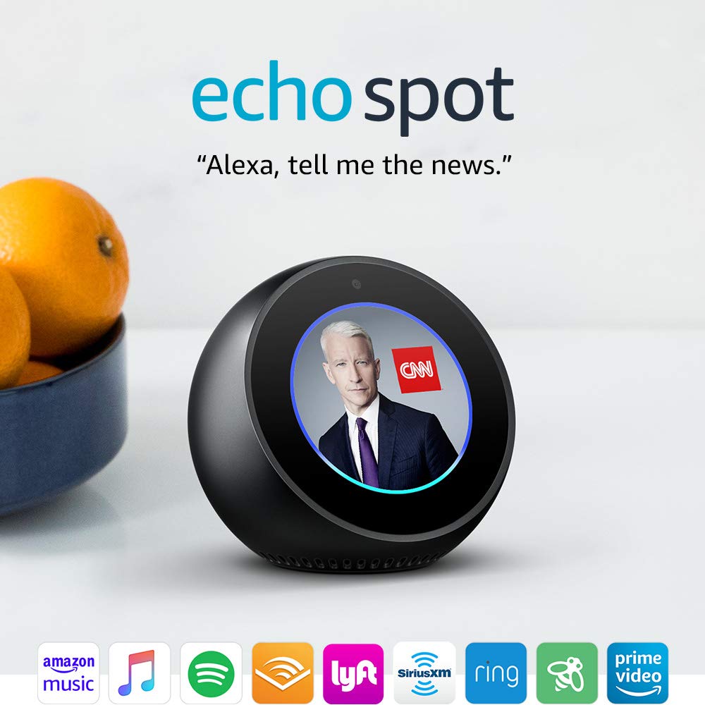 Echo Spot - Smart Display with Alexa
